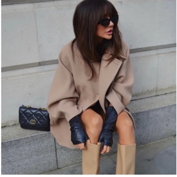 Oversized coat Bloggers Favorite Zara lookalike nwt - Picture 7 of 12
